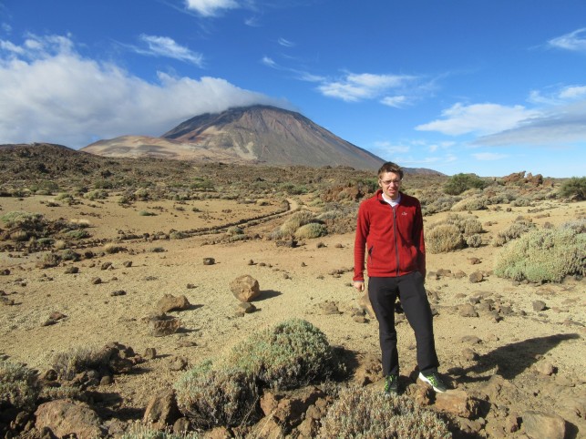 Kaldera in Teide