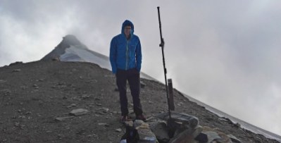 Na vrhu Hocharna (3254 m)